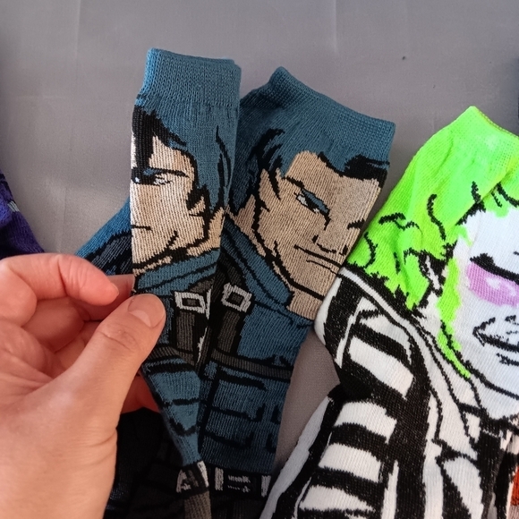 Halloween Horror Character Socks 5 Pairs Iconic Antagonistic Stars NEW - Picture 5 of 7